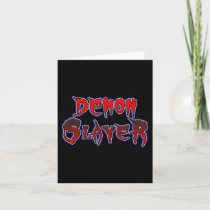 Devil Horror Halloween Karte