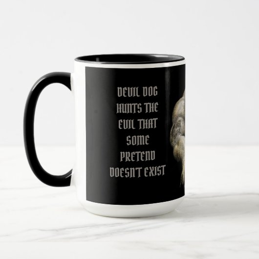 DEVIL HUNG HUNDERT DIE EVIL TASSE (Links)