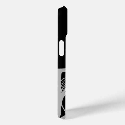 DEVIL iPhone Fälle Trend Abstrakt Schwarz-weiß Case-Mate iPhone Hülle (Rückseite / Rechts)