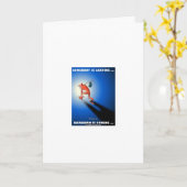 Devil is leaving karte (Gelbe Blume)
