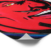 Devil Man Print Poster (Ecke)
