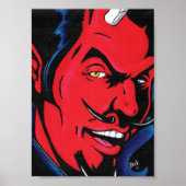 Devil Man Print Poster (Vorne)