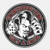 Devil Man Sticker (Vorderseite)