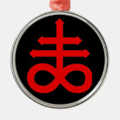 DEVIL-MARK SILBERNES ORNAMENT (Vorne)