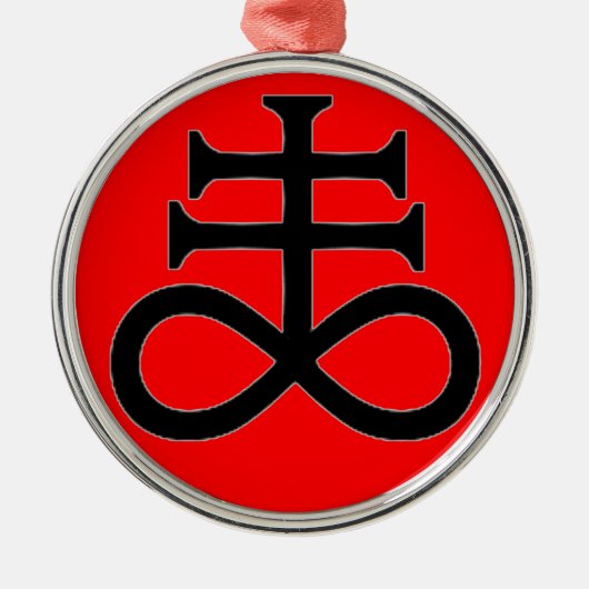 DEVIL-MARK SILBERNES ORNAMENT (Vorne)