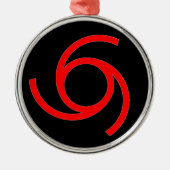 DEVIL-MARK SILBERNES ORNAMENT (Vorne)
