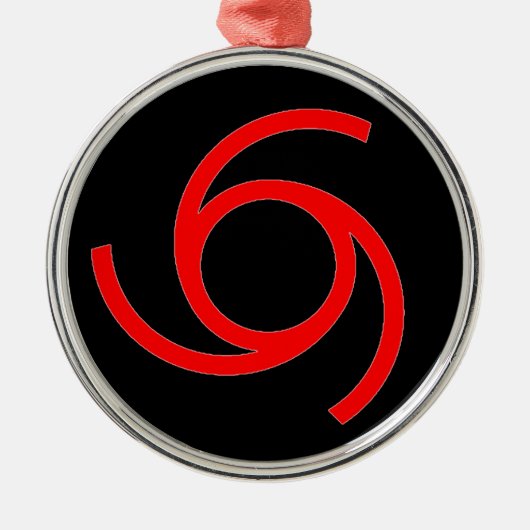 DEVIL-MARK SILBERNES ORNAMENT (Vorne)