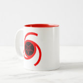 DEVIL-MARK ZWEIFARBIGE TASSE (Vorderseite Links)