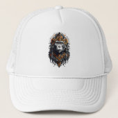 Devil Monkey King Truckerkappe (Vorderseite)