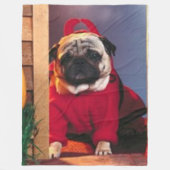 DEVIL MOPS FLEECEDECKE (Vorderseite)