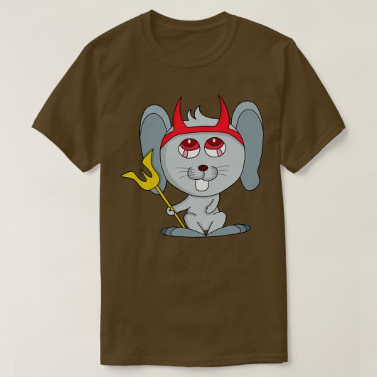 Devil Mouse T-Shirt (Design vorne)