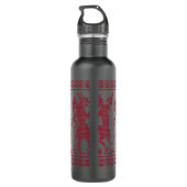 Devil Pattern Edelstahlflasche (Rückseite)