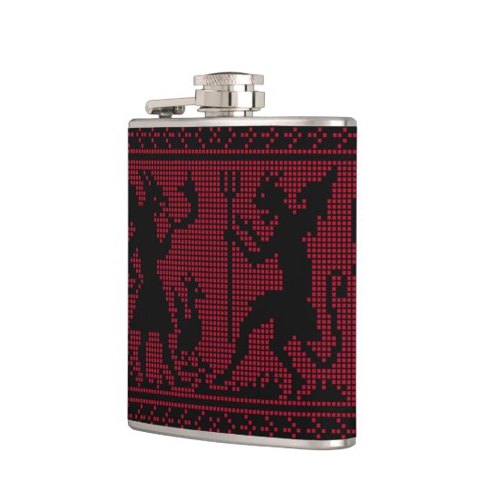 Devil Pattern Flachmann (Links)