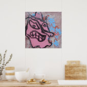 DEVIL PINK POSTER (Küche)