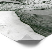 Devil Playing Man's Head als Saxophon, 1144 Poster (Ecke)