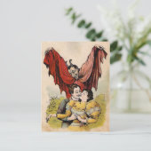 Devil Postcard Postkarte (Stehend Vorderseite)