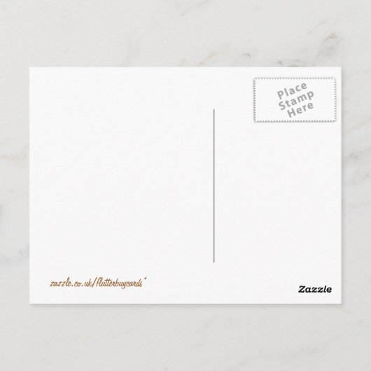 DEVIL POSTKARTE (Rückseite)