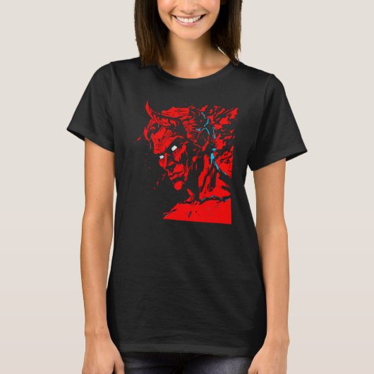 Devil Red Demon Belphegor T-Shirt (Vorderseite)