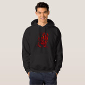 Devil Red Hoodie (Vorne ganz)