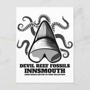 Devil Reef Shark Teeth Trader Innsmouth Postkarte