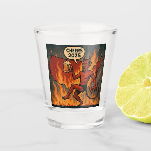 Devil Schnapsglas (Vorderseite)