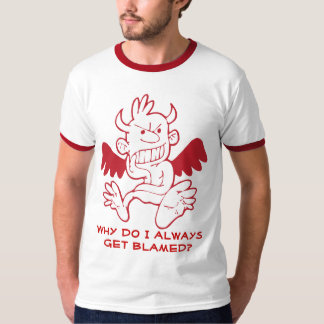 Devil Shirt - Warum wird mir immer die Schuld gege