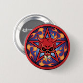 Devil Skull Button (Vorne & Hinten)