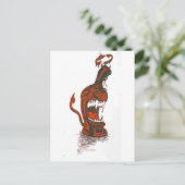 DEVIL SPRAY CAN POSTKARTE (Stehend Vorderseite)