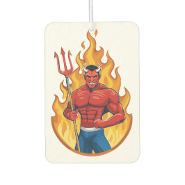 Devil with trident autolufterfrischer