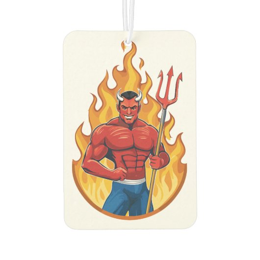 Devil with trident autolufterfrischer (Rückseite)