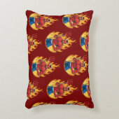 Devil with trident dekokissen (Vorderseite(Vertikal))