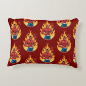 Devil with trident dekokissen (Rückseite)