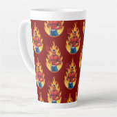 Devil with trident milchtasse (Linke Ecke)