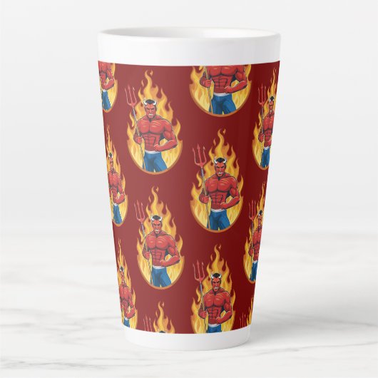 Devil with trident milchtasse (Vorderseite)