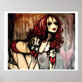 Devil Woman Print Poster (Vorne)