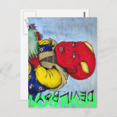 Devilboy-Karte Postkarte (Vorne/Hinten)