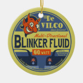 DeVilCo Blinkerflüssigkeit Keramik Ornament (Vorne)