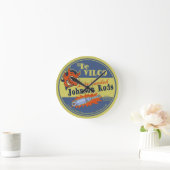 DeVILCO Left-Handed Johnsons Runde Wanduhr (Zuhause)
