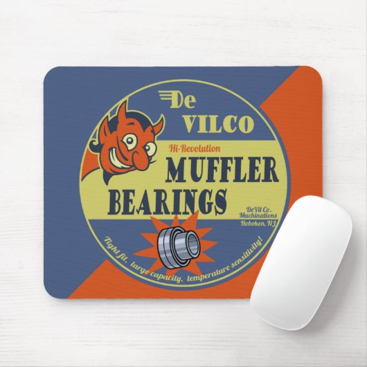 DeVILco Schalldämpfer-Lager Mousepad (Mit Mouse)