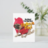 DevilDog.jpg Postkarte (Stehend Vorderseite)