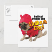 DevilDog.jpg Postkarte (Vorne/Hinten)