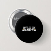 Deviled Egg Daddy - Funny Erntedank Deviled Egg Button (Vorne & Hinten)