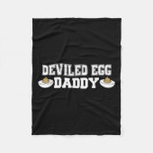 Deviled Egg Daddy - Funny Erntedank Deviled Egg Fleecedecke (Vorderseite)