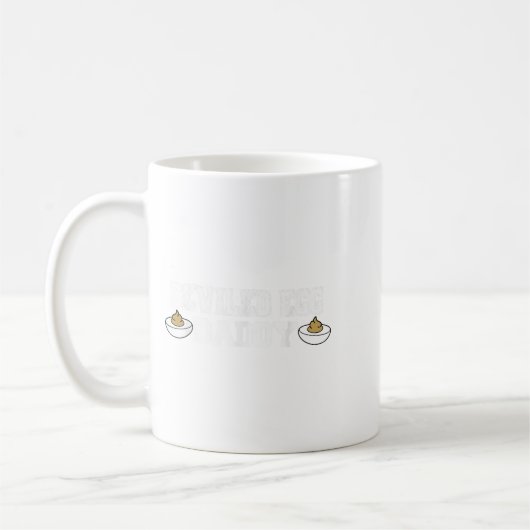 Deviled Egg Daddy - Funny Erntedank Deviled Egg Kaffeetasse (Links)