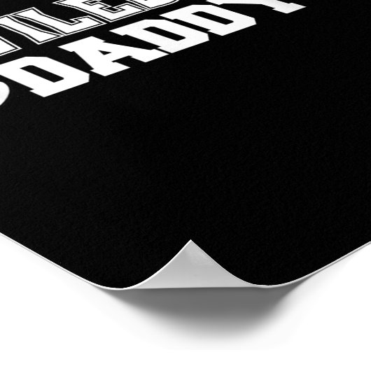 Deviled Egg Daddy - Funny Erntedank Deviled Egg Poster (Ecke)