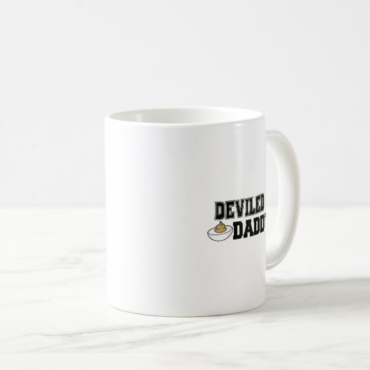 Deviled Egg Daddy - Funny Thanksgiving Deviled Egg Kaffeetasse (VorderseiteRechts)