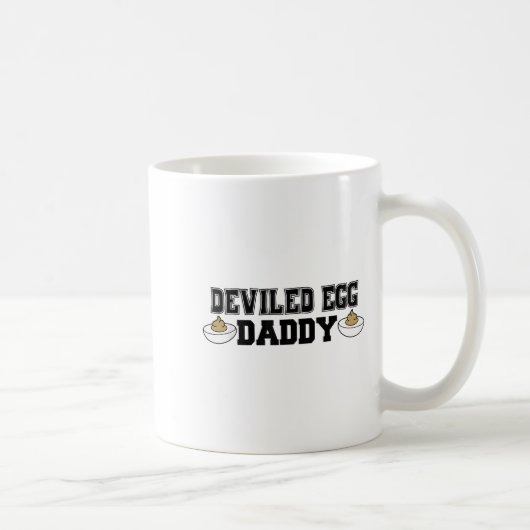 Deviled Egg Daddy - Funny Thanksgiving Deviled Egg Kaffeetasse (Rechts)