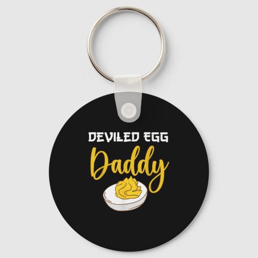 Deviled Egg Daddy Schlüsselanhänger (Vorderseite)