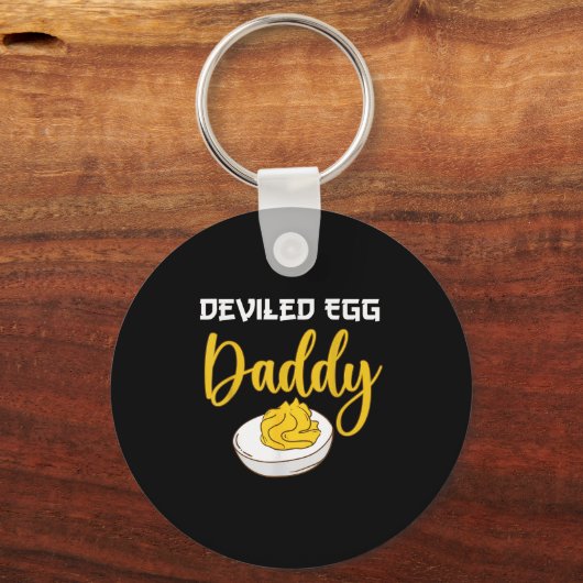 Deviled Egg Daddy Schlüsselanhänger (Vorderseite)