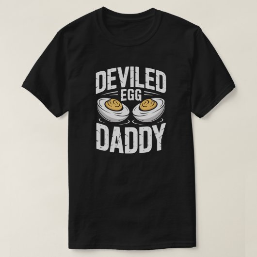Deviled Egg Daddy Thanksgiving-Shirt – Lustiger Wo T-Shirt (Design vorne)